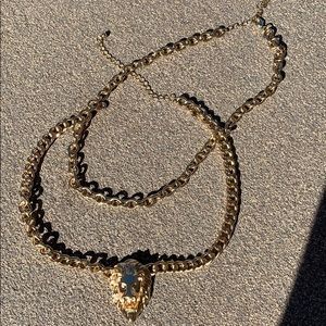 Lioness necklace (2 chains)